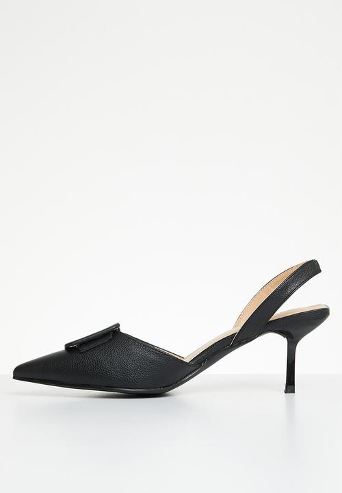 Superbalist - Marlie slingback stiletto heel - black