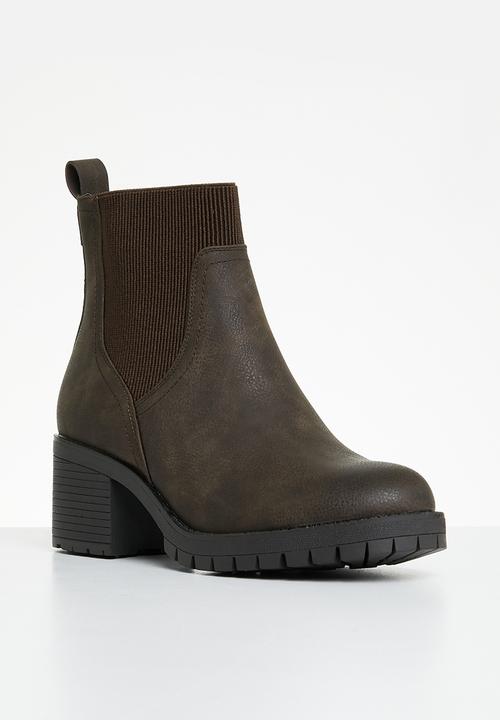 Madison® - Ella sock boot - choc