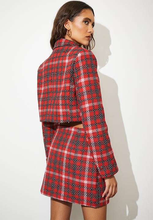 Superbalist - Meet & greet blazer - tartan check