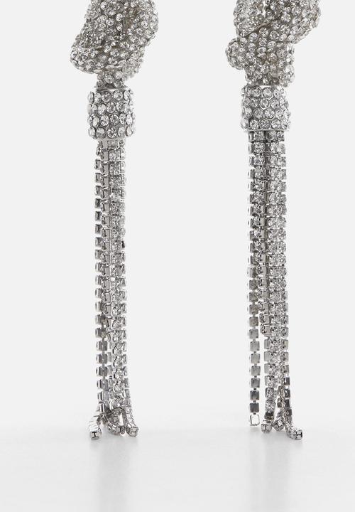 MANGO - Earrings nicole - silver 