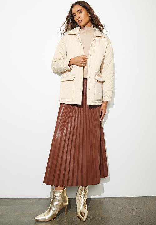 Superbalist - Quilted overshirt - sand