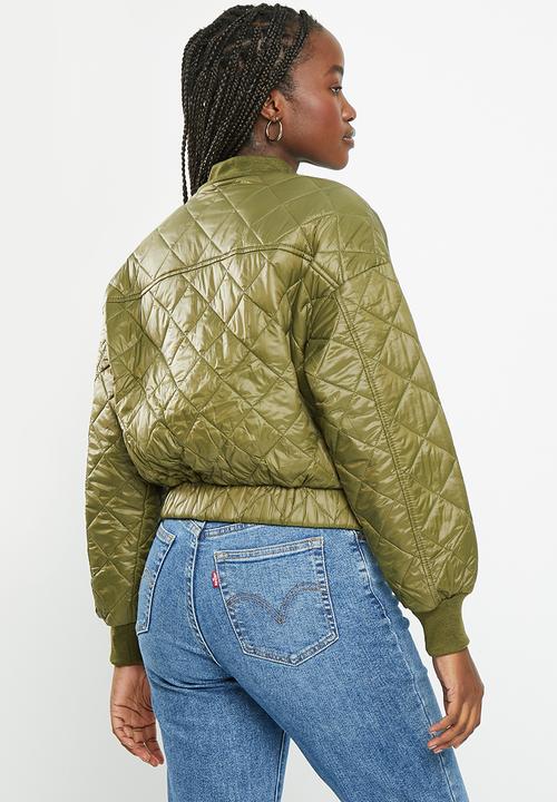 dailyfriday - Qulited bomber - olive