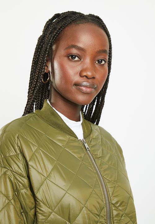 dailyfriday - Qulited bomber - olive