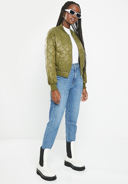 dailyfriday - Qulited bomber - olive