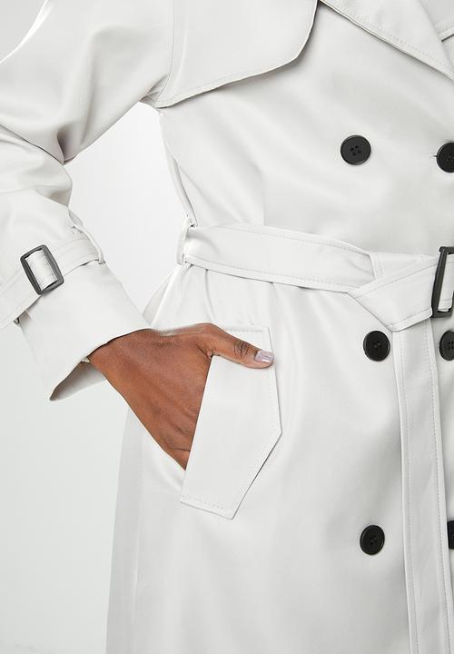 dailyfriday - Trench coat - light grey