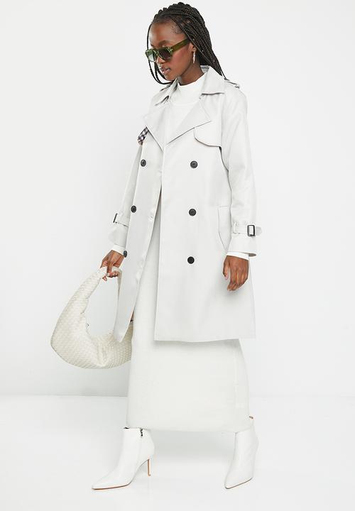 dailyfriday - Trench coat - light grey