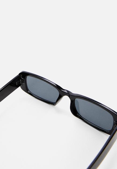 MANGO - Acetate frame sunglasses - black