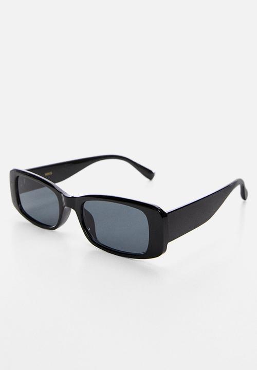 MANGO - Acetate frame sunglasses - black