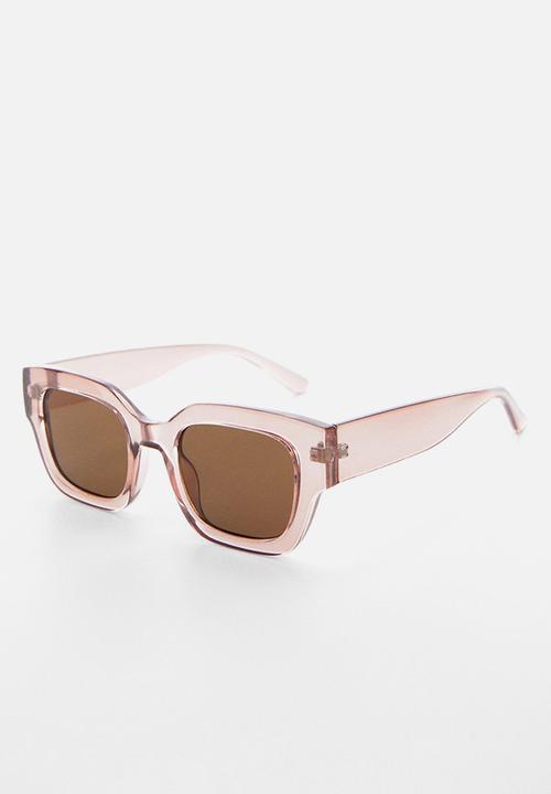 MANGO - Acetate frame sunglasses - pink