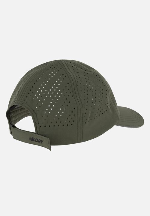 New Balance  - Laser performance cap- deep olive green