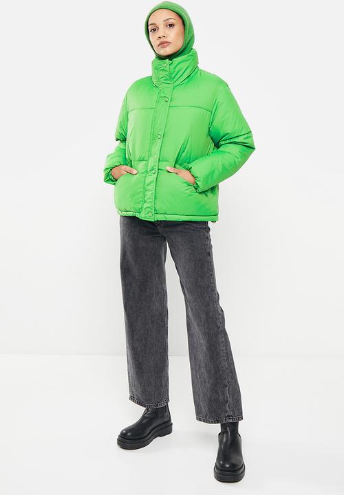 dailyfriday - Puffer jacket - bright green