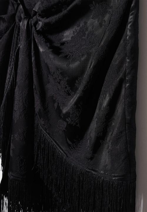 MANGO - Skirt jacky - black