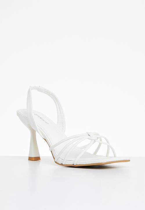 Superbalist - Izzy slingback stiletto heel - white