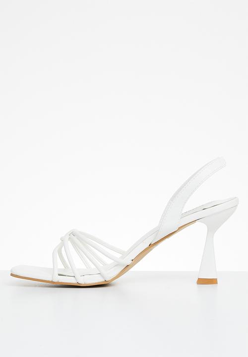 Superbalist - Izzy slingback stiletto heel - white
