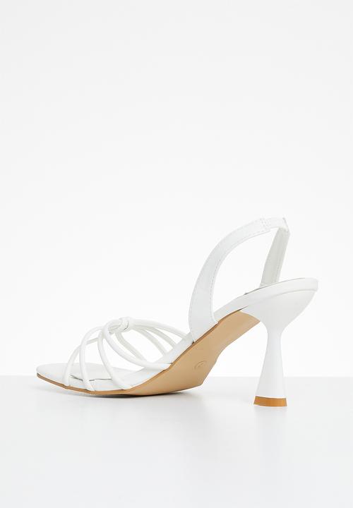 Superbalist - Izzy slingback stiletto heel - white