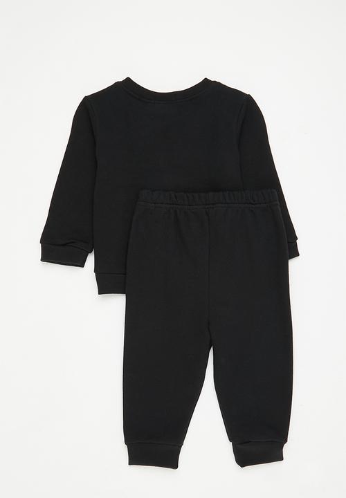 Superbalist - Plain tracksuit set - black