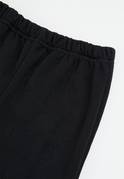 Superbalist - Plain tracksuit set - black