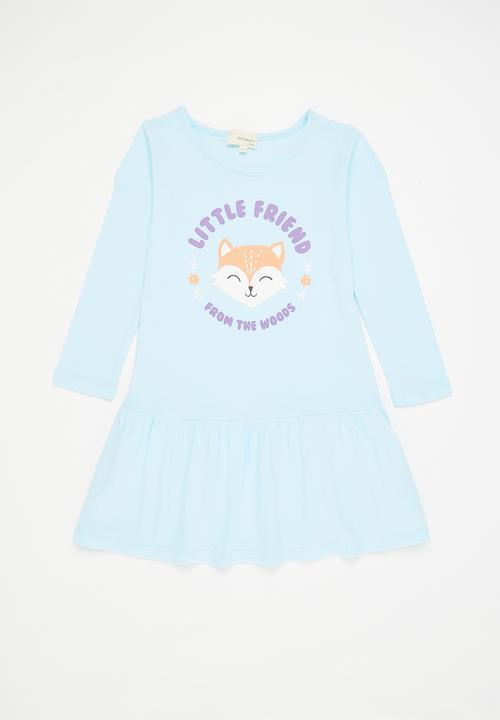 Superbalist - 2 pack printed dress - lavender/light blue
