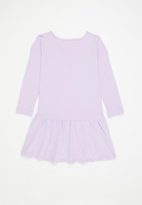 Superbalist - 2 pack printed dress - lavender/light blue