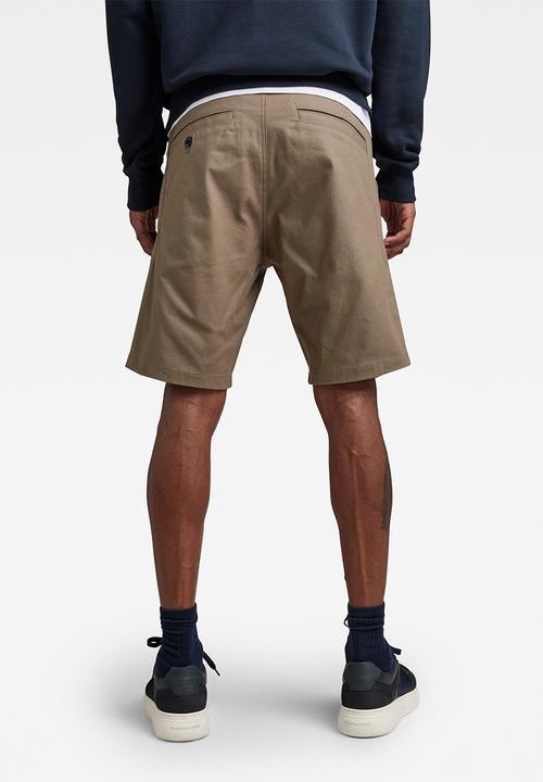 G-STAR - Bronson 2.0 slim chino short backdrop stretch canvas - turf