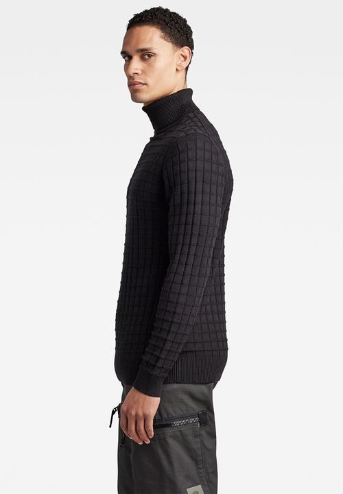 G-STAR - Table turtle knit - dk black