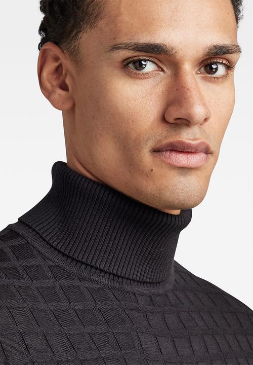 G-STAR - Table turtle knit - dk black