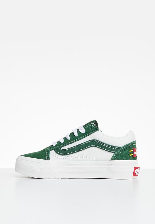 Vans - Uy authentic - white & green
