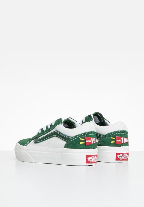 Vans - Uy authentic - white & green