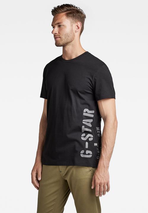 G-STAR - Side stencil r t - dk black