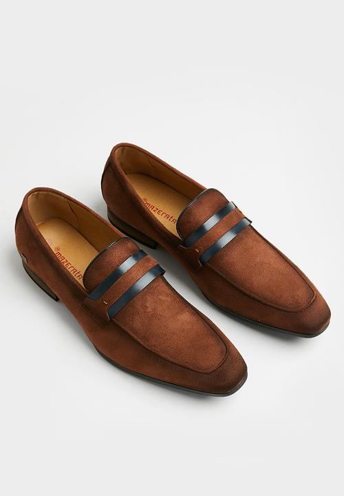 MAZERATA - Magio 80 suede - tan