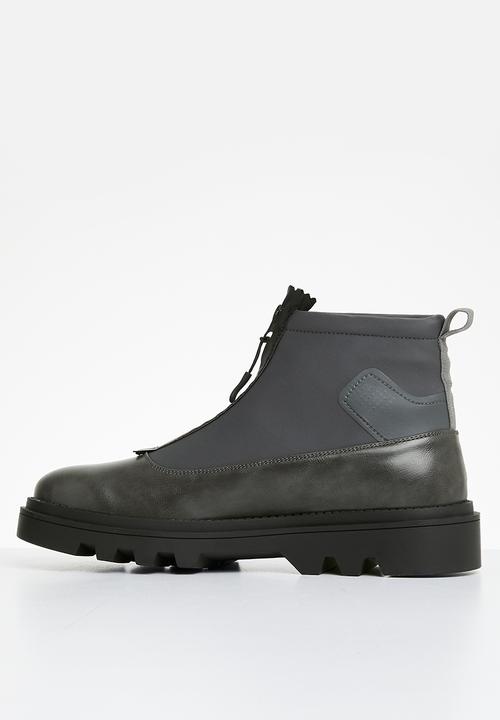 MAZERATA - Vinchey 9 leather lycra - grey
