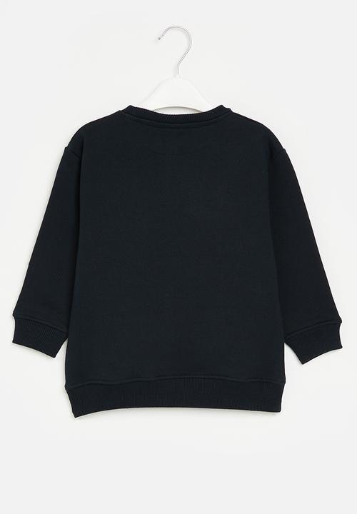 POLO - Boys bradley crested sweater - navy