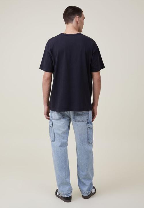 Cotton On - Baggy jean - cargo seaspray blue