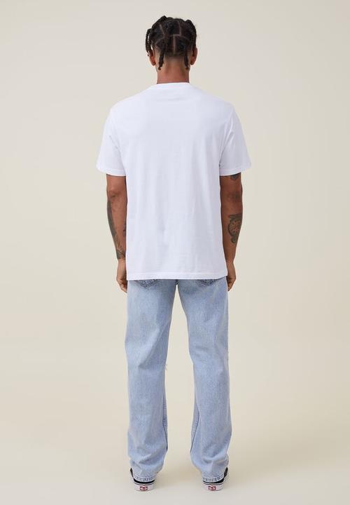 Cotton On - Baggy jean - salty blue rips