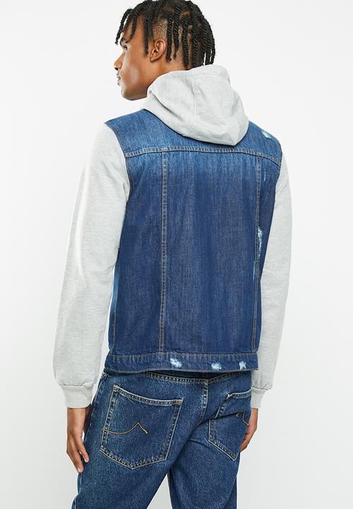 Brave Soul - Hudsonblue jacket - blue denim