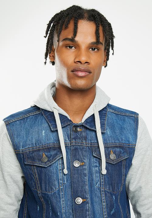 Brave Soul - Hudsonblue jacket - blue denim