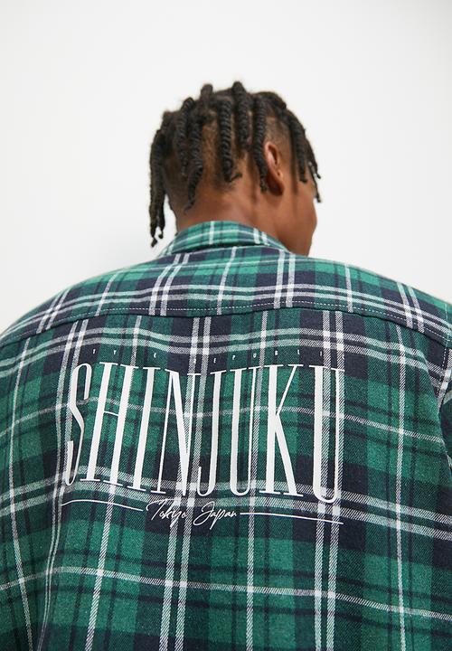 STYLE REPUBLIC - Seoul flannel check long sleeve shirt - multi 2