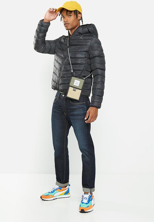 Brave Soul - Grant jacket - black camo print