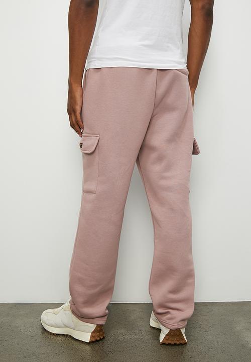 STYLE REPUBLIC - Slim fit fashion utility sweat pant - dusty pink 