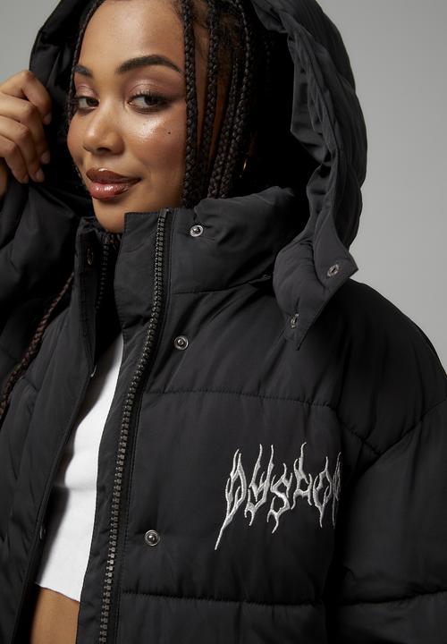 Factorie - Hype puffer jacket - black/melancholic dreams
