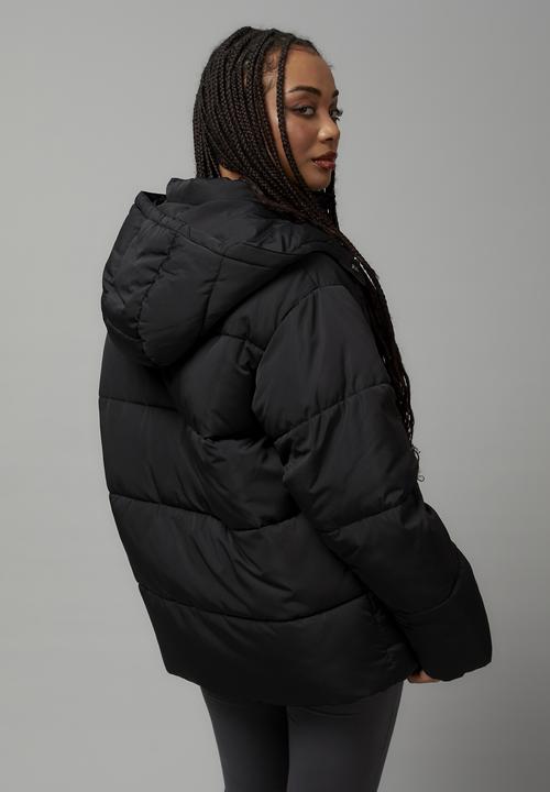 Factorie - Hype puffer jacket - black/melancholic dreams