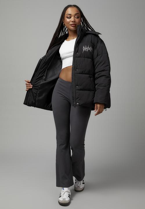 Factorie - Hype puffer jacket - black/melancholic dreams