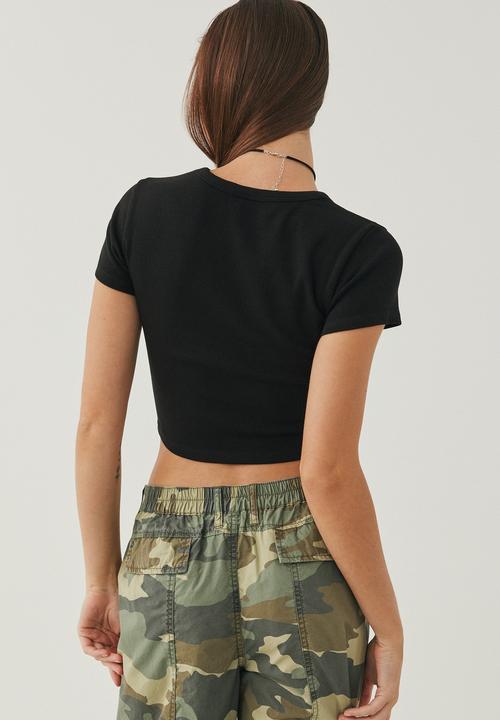 Supré  - Bambi printed T-shirt - black/freedom rider