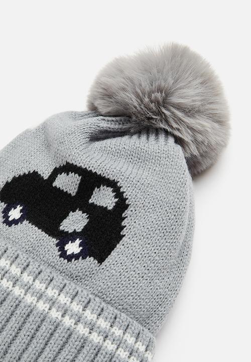 Pop Candy - Car beanie - grey