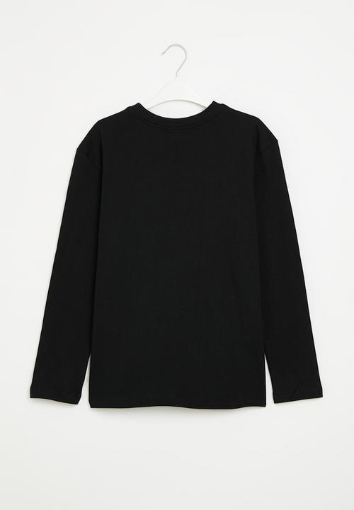 Superbalist - Boys graphic tee - black