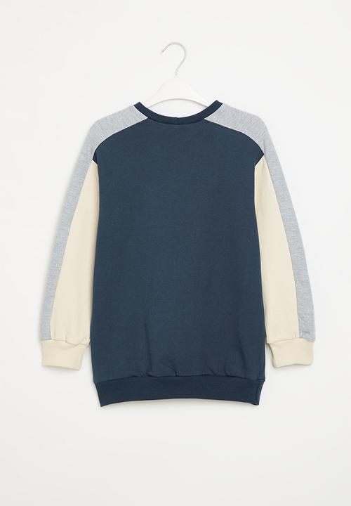 Superbalist - Boys colour block sweater - multi