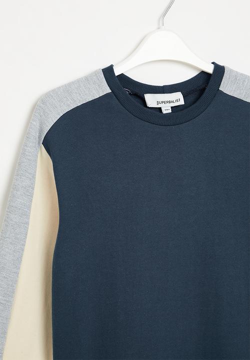 Superbalist - Boys colour block sweater - multi
