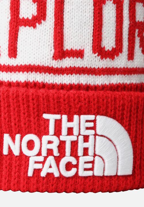 The North Face - Retro tnf pom beanie - red 