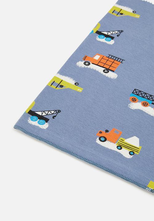 Pop Candy - Printed snood - blue