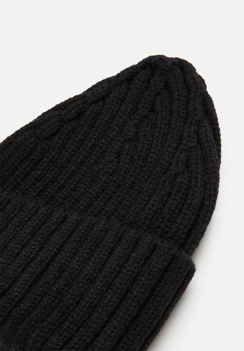 Pop Candy - Knitted beanie - black